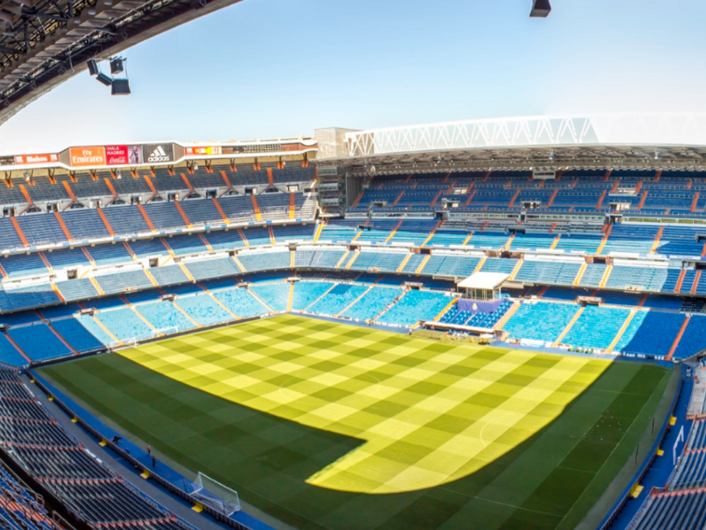 El Estadio Santiago Bernabeu